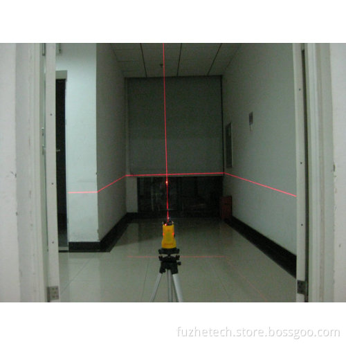 automatic cross line with leveler
